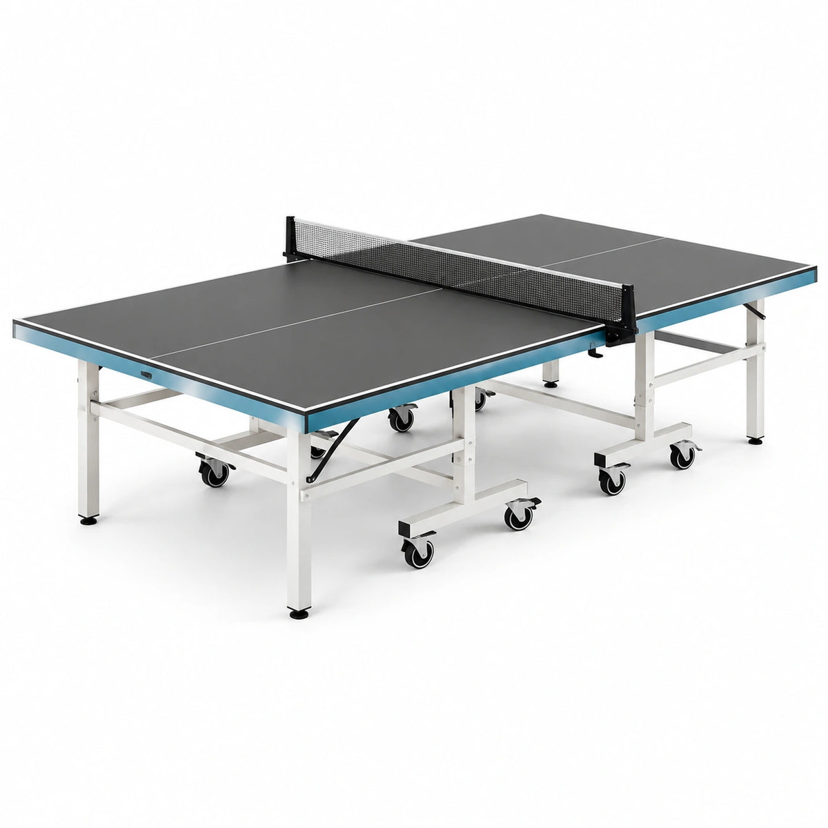 Mesa de ping-pong con tablero de MDF plegable y estructura de acero